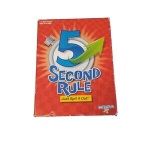 5 Second Rule Game Just Spit it Out! By Play Monster W/Over 150 Fresh Cards New